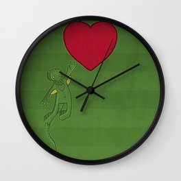 The Love of Cthulhu Wall Clock