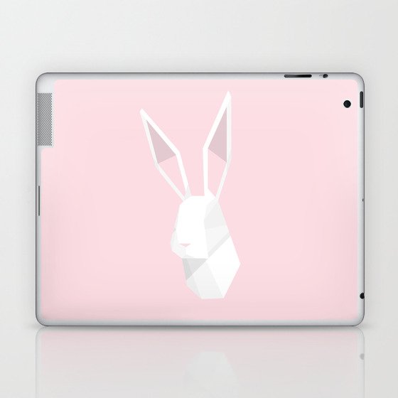 Geometric Rabbit Laptop & iPad Skin
