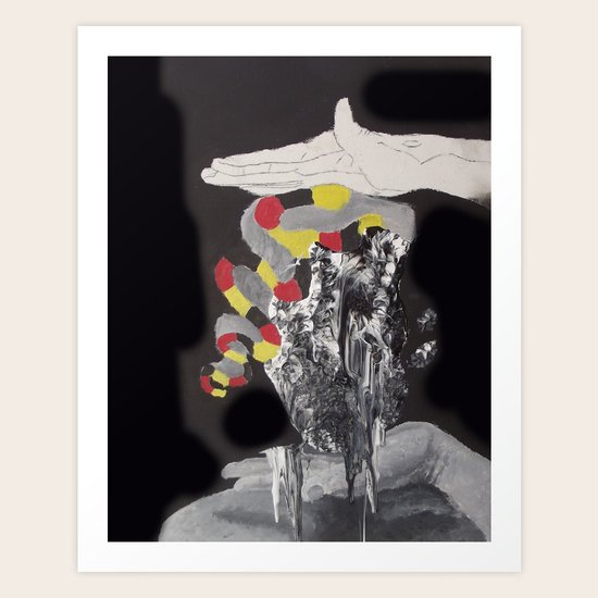 Handsy Art Print