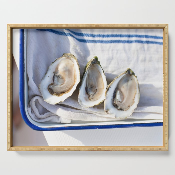 Oysters on Duxbury Bay Serving Tray