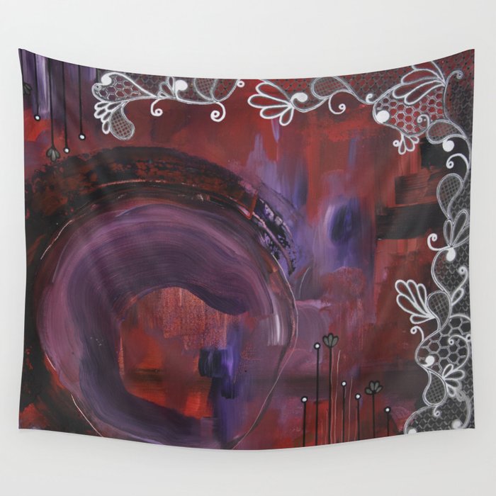Velvet wall online tapestry