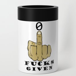 0 Fucks Given Can Cooler