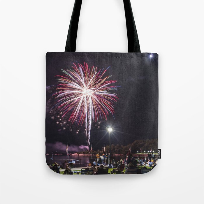 Gloucester Fireworks Tote Bag