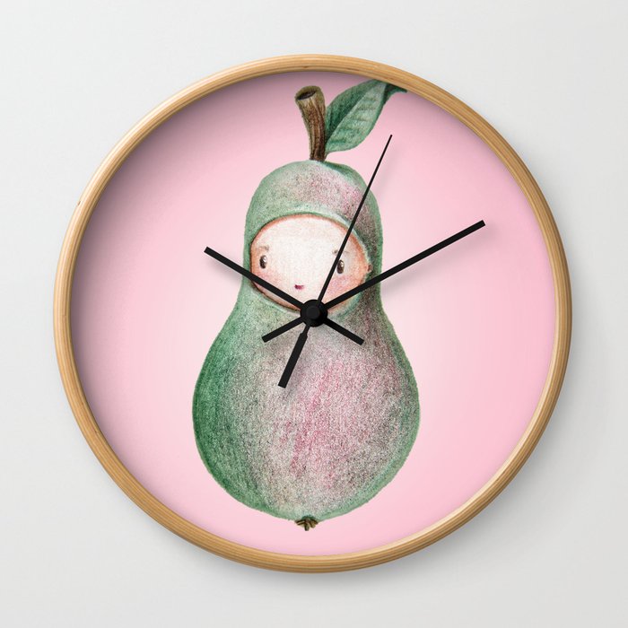 Little Pear Wall Clock