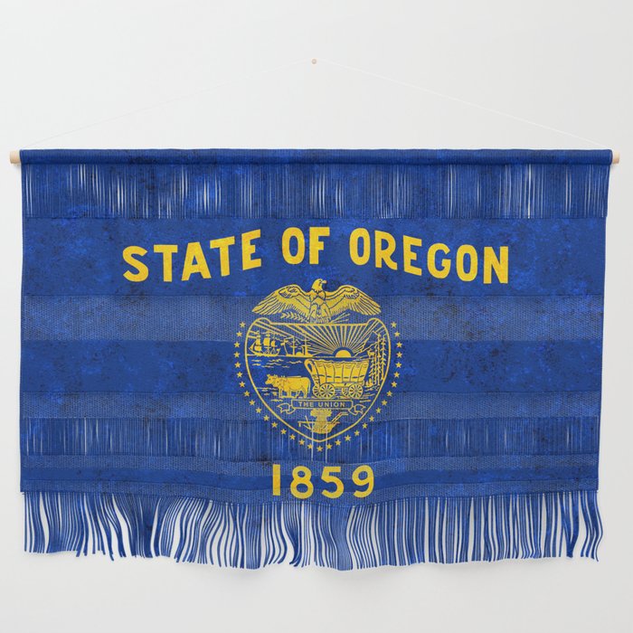 State Flag of Oregon Obverse Wall Hanging