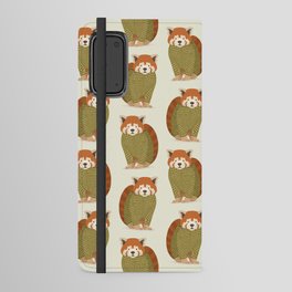 Whimsical Red Panda Android Wallet Case