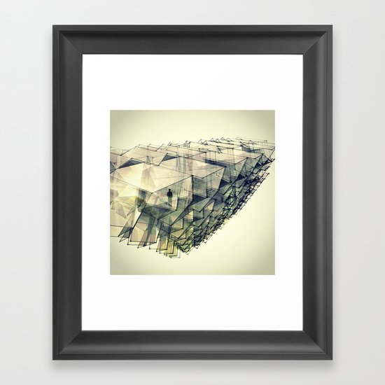 Angular Views Framed Art Print