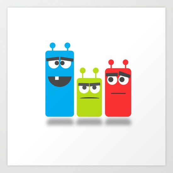Friends Art Print