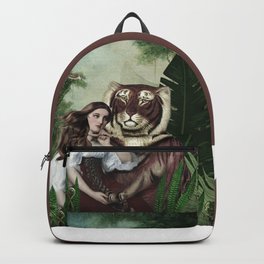Portrait with a pet Backpack