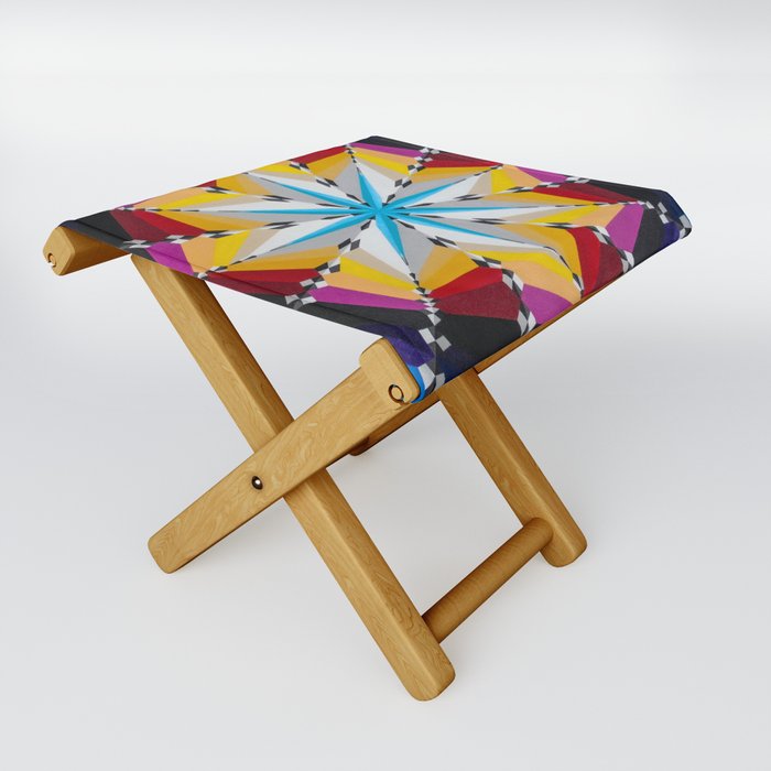 Dragonfruit (sRGB) Folding Stool