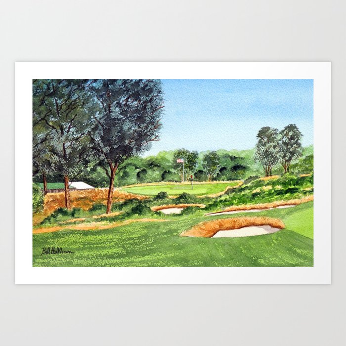 Merion Golf Course 16th Hole Art Print