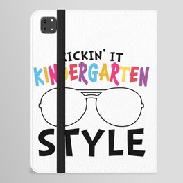 Kickin' It Kindergarten Style iPad Folio Case