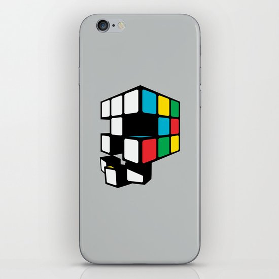 Rubix Skull iPhone & iPod Skin