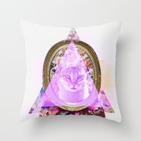 Mirror mirror on the wall who's the fairest of them all Throw Pillow