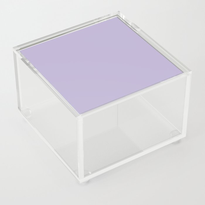 Pastel Lilac Acrylic Box