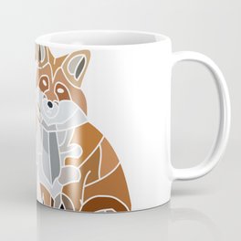 Abstract Fox's Coffee Mug