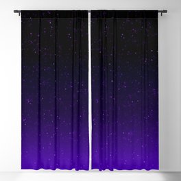 Black/Purple Gradient (with sparkles) Blackout Curtain