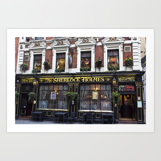The Sherlock Holmes Pub London Art Print