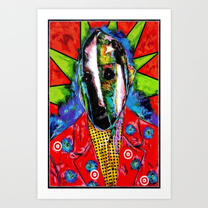 Sin and Sovereignty (Portrait of a Parasite) Art Print