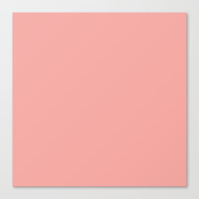 Retro Peach Orange Ice Cream Color Canvas Print By Nicnak85 Society6 Retro Peach Orange Ice Cream Color Canvas Print