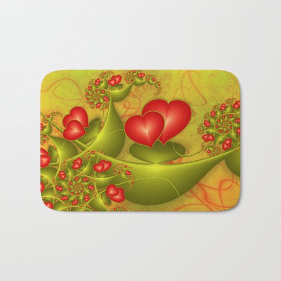 Fractal Love Bath Mat