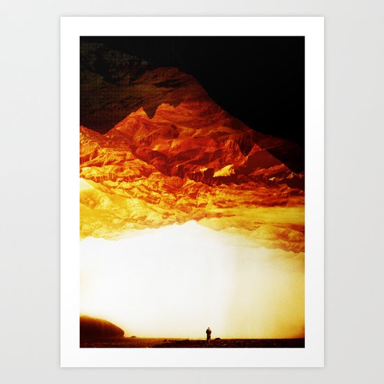 Gold Greed Art Print