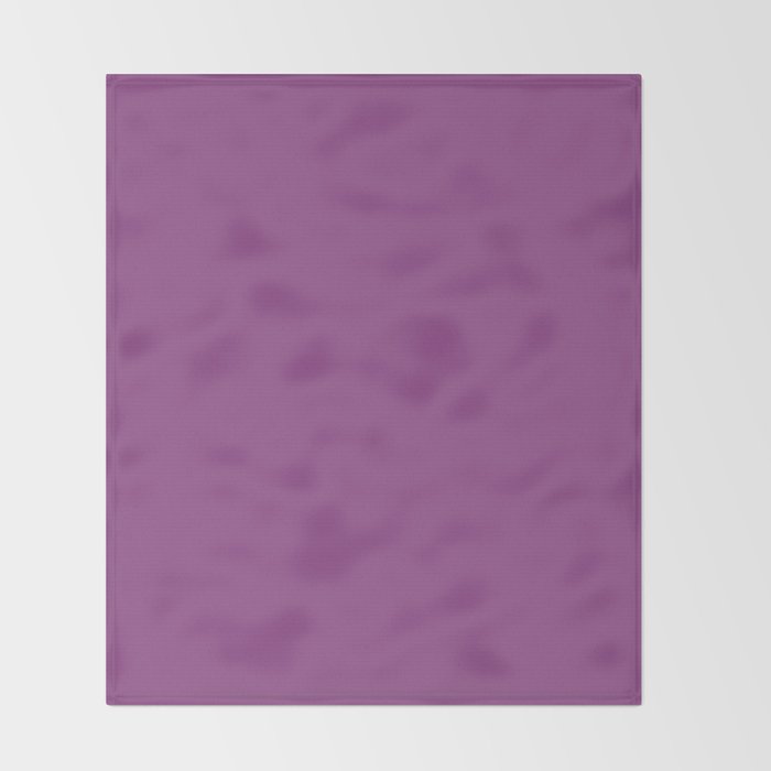 Plum Purple Solid Color Throw Blanket Plum Purple Solid Color Throw Blanket