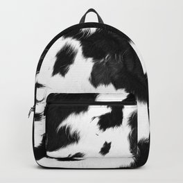 Rustic Cowhide Backpack | Animal Print, Cattle, Trendy, Cowboy, Digital, Farmhouse, Farm, Abstract, Skin, Modern 