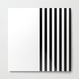 MODERN (BLACK-WHITE) Metal Print