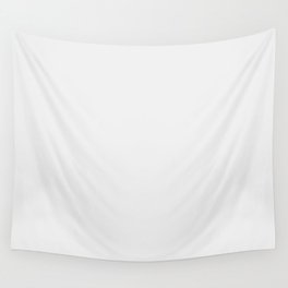 Snowflake White Wall Tapestry