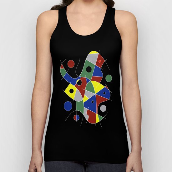 Abstract #232 Unisex Tank Top