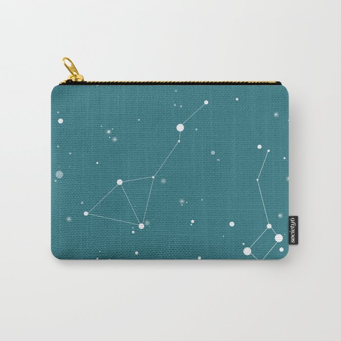 Emerald Night Sky Carry-All Pouch