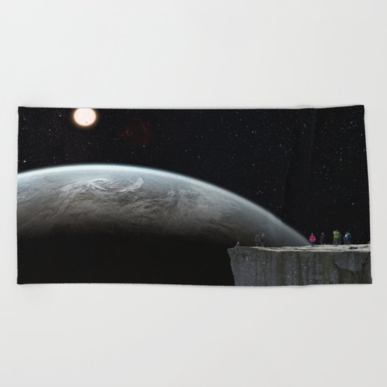 Galactic Adventure Beach Towel