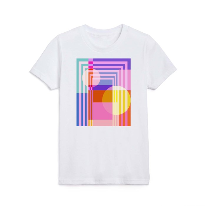 Shapes and Lines 29 Kids T Shirt