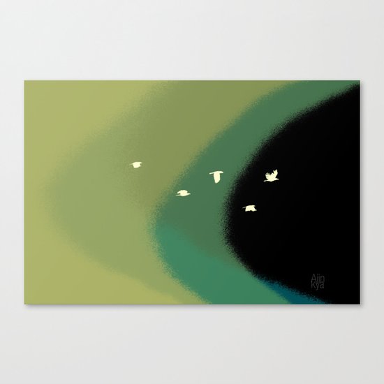 winds of the wings Canvas Print