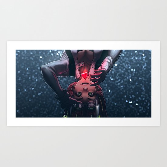 Annie Mei Steal Your Heart Art Print