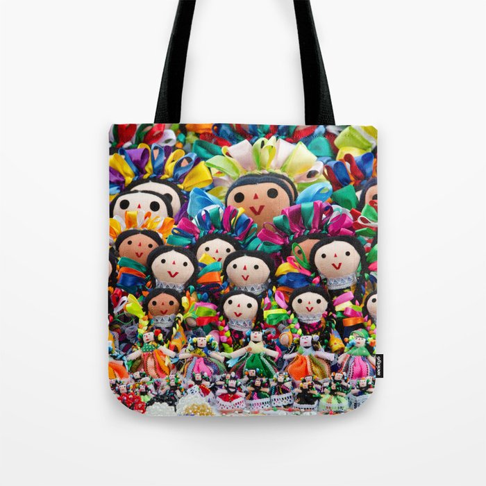 Traditional Mexican dolls Tote Bag