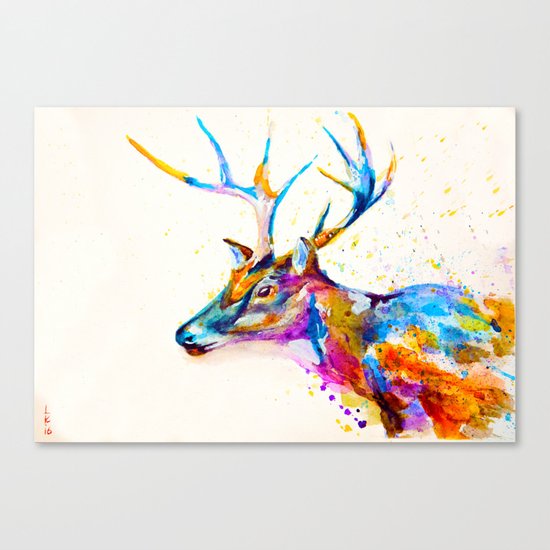 fawn Canvas Print