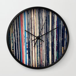Vinyl collection Wall Clock