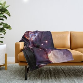 Nebula City Throw Blanket