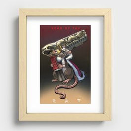 Year of the Rat-King Recessed Framed Print