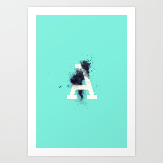 A is for Entropy Art Print