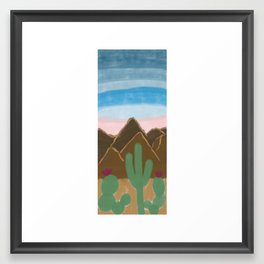 Desert View Framed Art Print