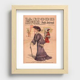 La Mode du Petit Journal December 20th 1903 Recessed Framed Print