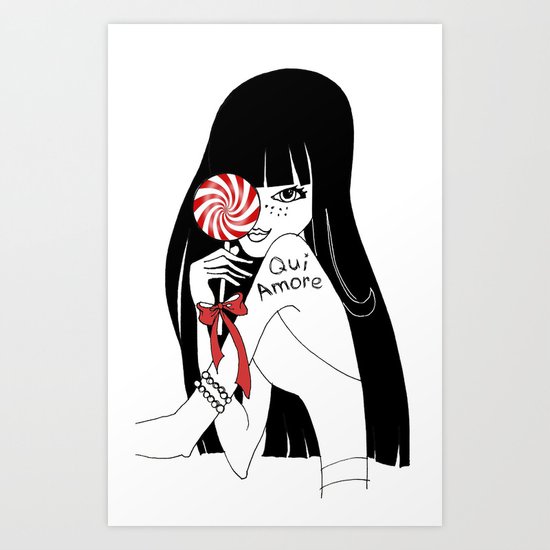 candy Art Print
