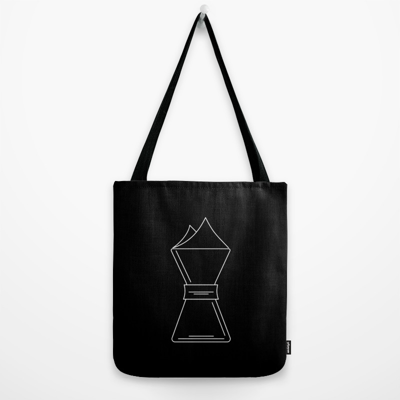 Chemex Pictogram Tote Bag By Vstg Society6