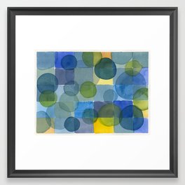 Boxed In, Going In Circles Framed Art Print