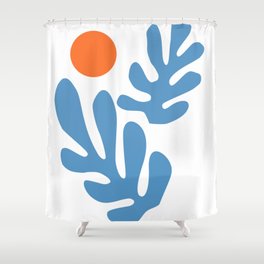 Henri Matisse - Leaves - Oceanside  Shower Curtain
