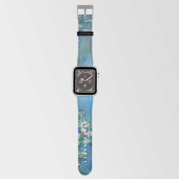 Claude Monet (French, 1840-1926) - Water Lilies - Original Title: Nymphéas - Series: Water Lilies - 1906 - Impressionism - Flower painting - Oil on canvas - Digitally Enhanced Version - Apple Watch Band