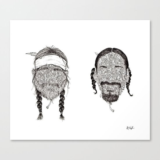 BEST BUDS Canvas Print